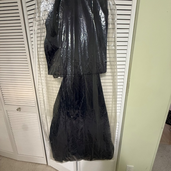 David’s Bridal Black Satin Gown - Picture 8 of 8